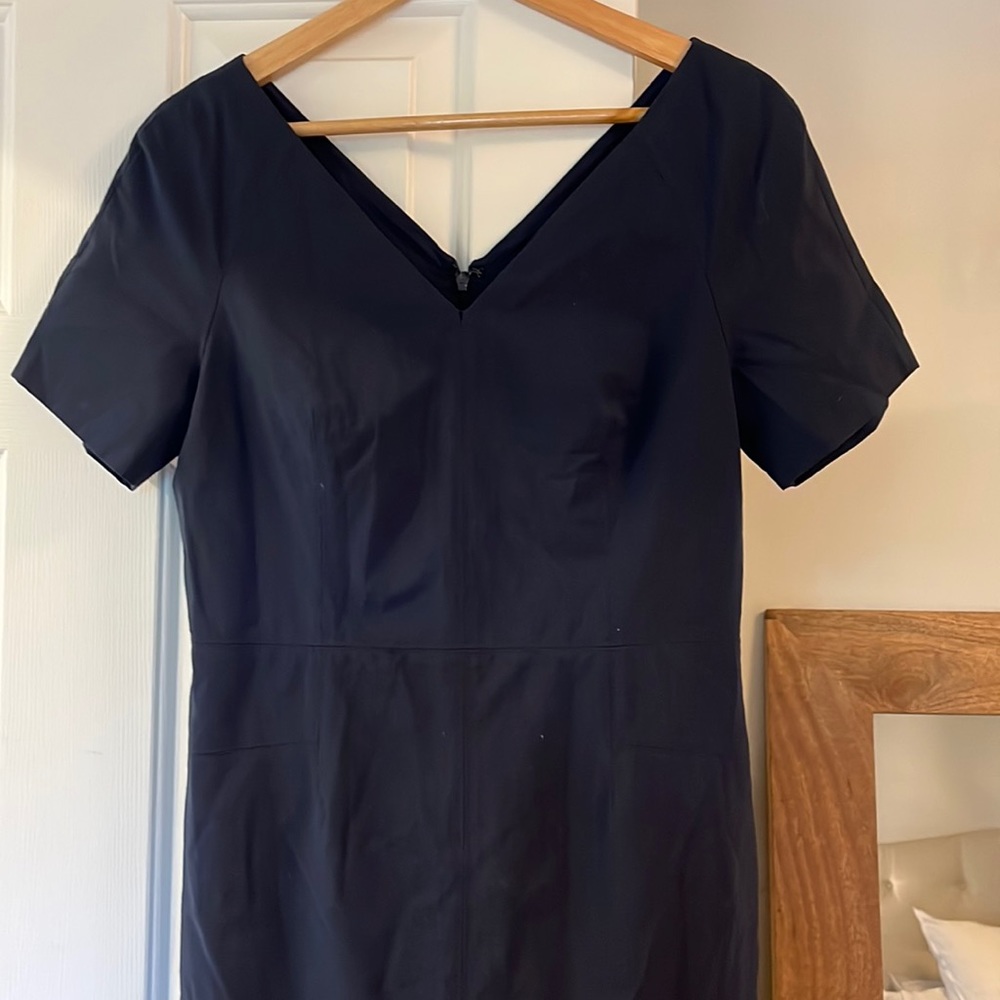 Banana Republic Navy Office Dress